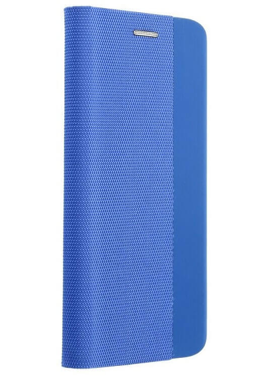 Луксозен Калъф за iPhone 15, Sensitive Book Case, Син