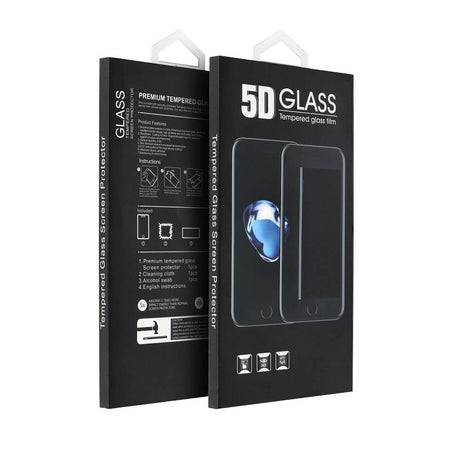 Стъклен Протектор за iPhone 15 Pro, 5D Full Glue Glass, Прозрачен