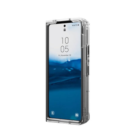Противоударен Калъф за Samsung Z Fold 5, UAG Plyo Case, Прозрачен (7)