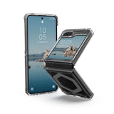 Magsafe Противоударен Калъф за Samsung Z Flip 5, UAG Plyo Pro Case, Прозрачен (2)