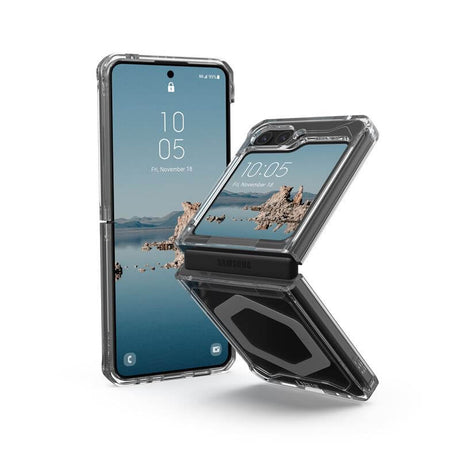 Magsafe Противоударен Калъф за Samsung Z Flip 5, UAG Plyo Pro Case, Прозрачен (2)