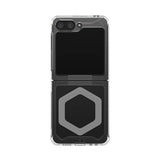 Magsafe Противоударен Калъф за Samsung Z Flip 5, UAG Plyo Pro Case, Прозрачен (3)
