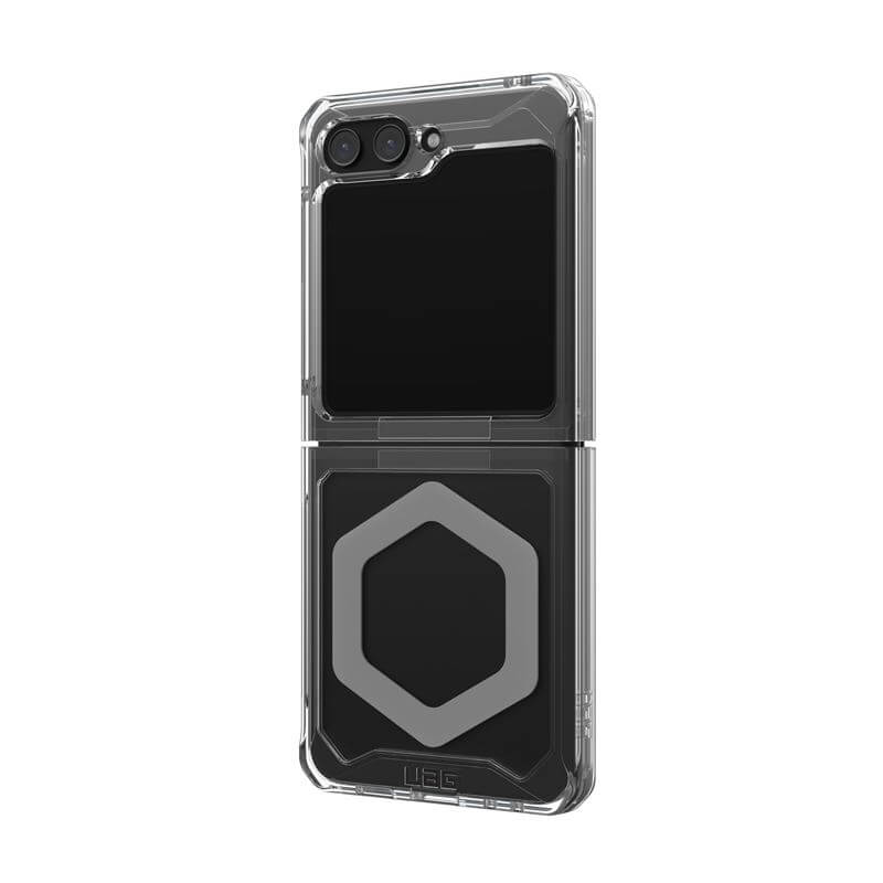 Magsafe Противоударен Калъф за Samsung Z Flip 5, UAG Plyo Pro Case, Прозрачен (4)