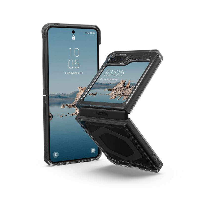 Magsafe Противоударен Калъф за Samsung Z Flip 5, UAG Plyo Pro Case, Сив (2)