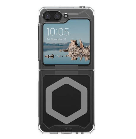 Magsafe Противоударен Калъф за Samsung Z Flip 5, UAG Plyo Pro Case, Прозрачен