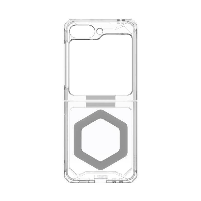 Magsafe Противоударен Калъф за Samsung Z Flip 5, UAG Plyo Pro Case, Прозрачен (8)