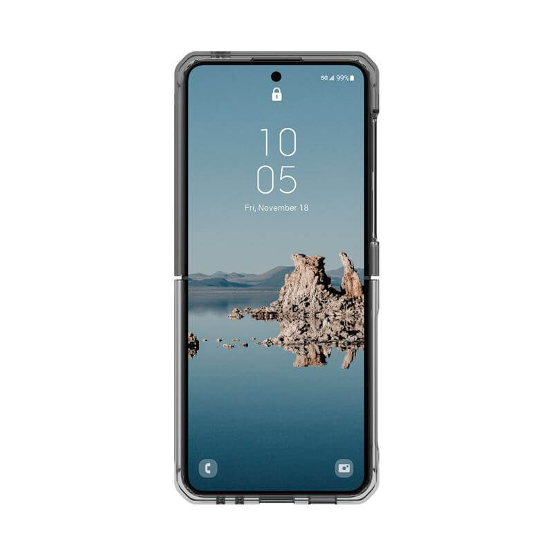 Magsafe Противоударен Калъф за Samsung Z Flip 5, UAG Plyo Pro Case, Сив (5)