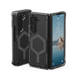 Magsafe Противоударен Калъф за Samsung Z Fold 5, UAG Plyo Pro Case, Сив (3)