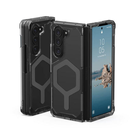 Magsafe Противоударен Калъф за Samsung Z Fold 5, UAG Plyo Pro Case, Сив (3)