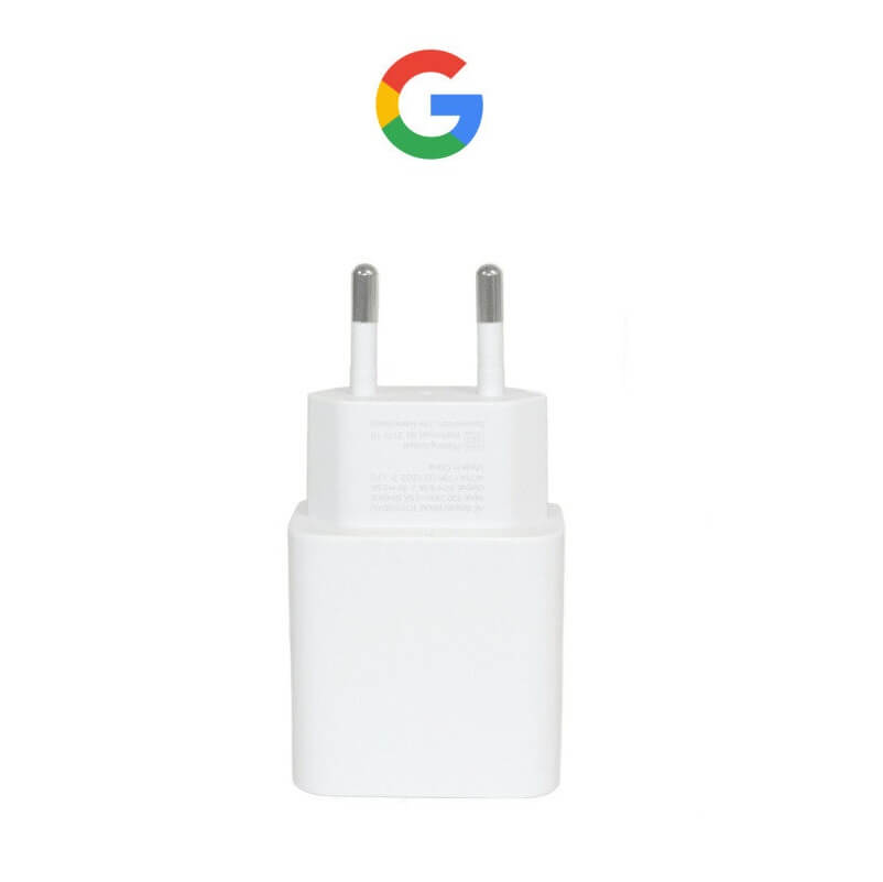 Оригинално Зарядно Google 18W 220v с USB-C Кабел GA00193, Бял (2)