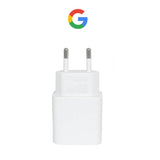 Оригинално Зарядно Google 18W 220v с USB-C Кабел GA00193, Бял (2)