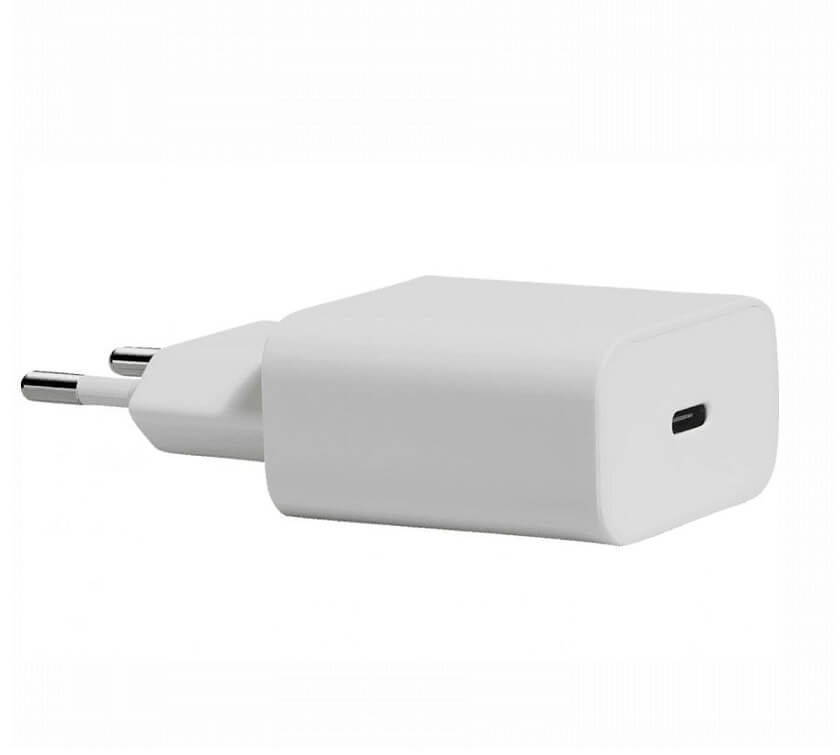 Оригинално Зарядно Google 18W 220v с USB-C Кабел GA00193, Бял (3)