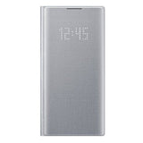 Оригинален Активен Калъф за Samsung Note 10 Led View Cover Book Case EF-NN970PSEGWW, Сив