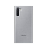 Оригинален Активен Калъф за Samsung Note 10 Led View Cover Book Case EF-NN970PSEGWW, Сив (2)