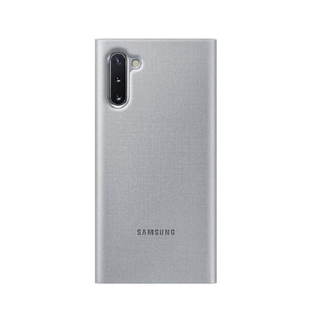 Оригинален Активен Калъф за Samsung Note 10 Led View Cover Book Case EF-NN970PSEGWW, Сив (2)