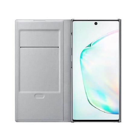 Оригинален Активен Калъф за Samsung Note 10 Led View Cover Book Case EF-NN970PSEGWW, Сив (3)