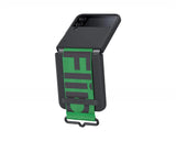 Оригинален Силиконов Калъф за Samsung Z Flip 4, Silicone Cover Strap Case EF-GF721TBEGWW, Черен (4)