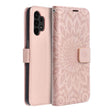 Кожен Калъф за Xiaomi Redmi Note 10 5G, Forcell Mezzo Book Case, Розов