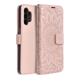 Кожен Калъф за Xiaomi Redmi Note 10 5G, Forcell Mezzo Book Case, Розов