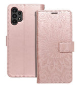 Кожен Калъф за Xiaomi Redmi Note 10 5G, Forcell Mezzo Book Case, Розов (2)