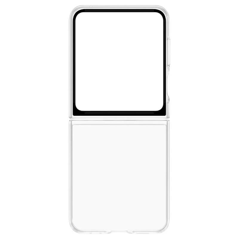 Оригинален Тънък Калъф за Samsung Z Flip 5, FlipSuit Case EF-ZF731CTEGWW, Прозрачен (4)