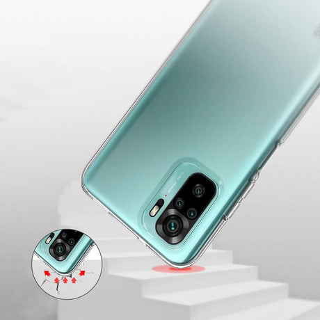 Силиконов Калъф за Xiaomi Redmi Note 10 5G, Forcell 2mm Case, Прозрачен (2)