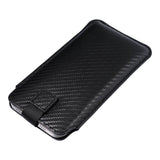 Универсален Калъф-Джоб за Колан, Forcell Carbon Pocket Case 15.5 x 8.5cm, Черен (2)