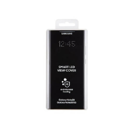 Оригинален Активен Калъф за Samsung Note 20, Led View Cover Book Case EF-NN980PMBEGEU, Черен (4)