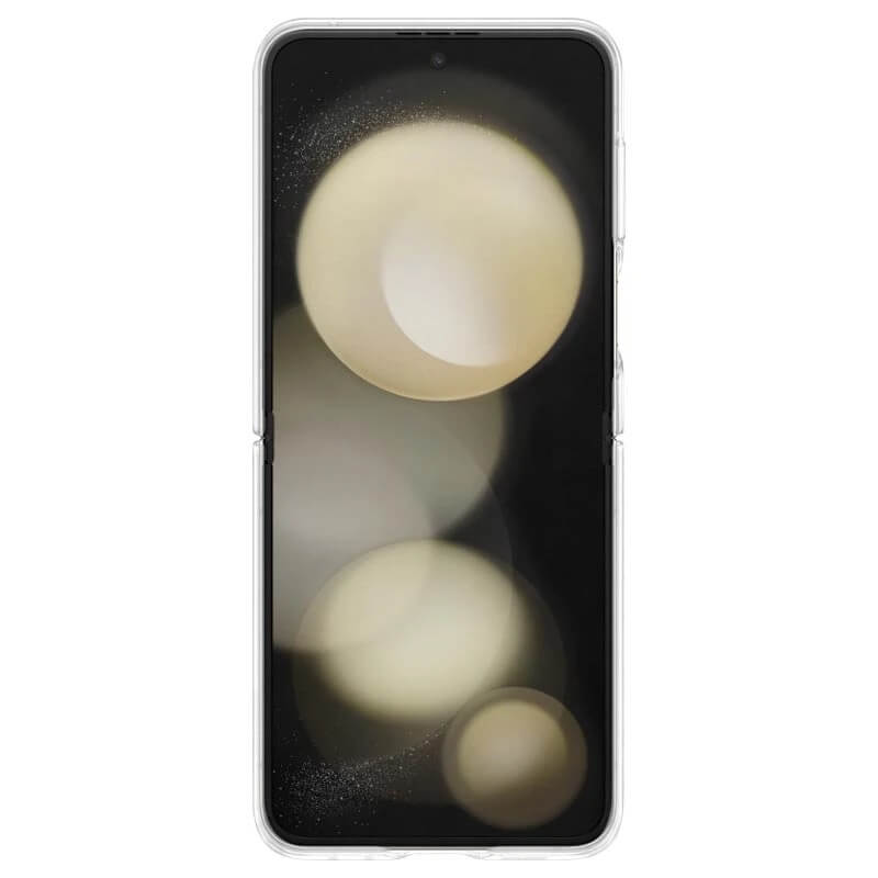Оригинален Тънък Калъф за Samsung Z Flip 5, FlipSuit Case EF-ZF731CTEGWW, Прозрачен (5)