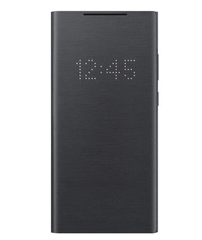 Оригинален Активен Калъф за Samsung Note 20, Led View Cover Book Case EF-NN980PMBEGEU, Черен
