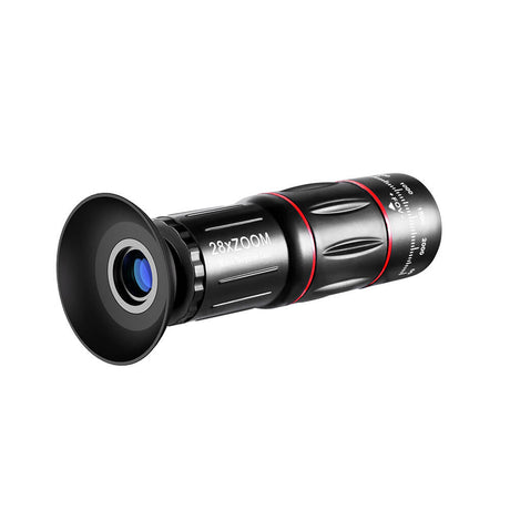 Камерен Обектив за Телефон, Phone Lens W28, Черен (4)