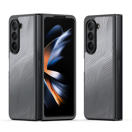 Тънък Калъф за Samsung Z Fold 5, Dux Ducis Aimo Case, Черен (3)