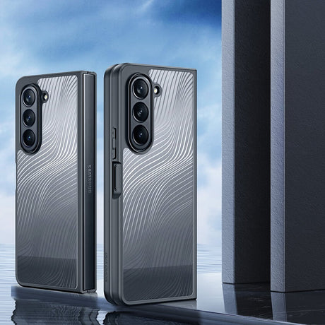 Тънък Калъф за Samsung Z Fold 5, Dux Ducis Aimo Case, Черен (4)