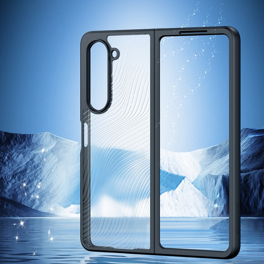 Тънък Калъф за Samsung Z Fold 5, Dux Ducis Aimo Case, Черен (5)
