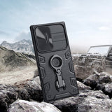 Magsafe Калъф с Поставка за Samsung S23 Ultra, Nillkin CamShield Armor Pro Case, Черен (5)