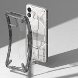 Противоударен Калъф за Nothing Phone 2, Ringke Fusion X Case, Черен (6)