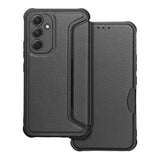 Противоударен Калъф за Samsung A54, Razor Book Case, Черен