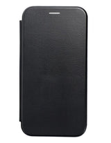 Кожен Калъф за Samsung A14, Forcell Elegance Book Case, Черен