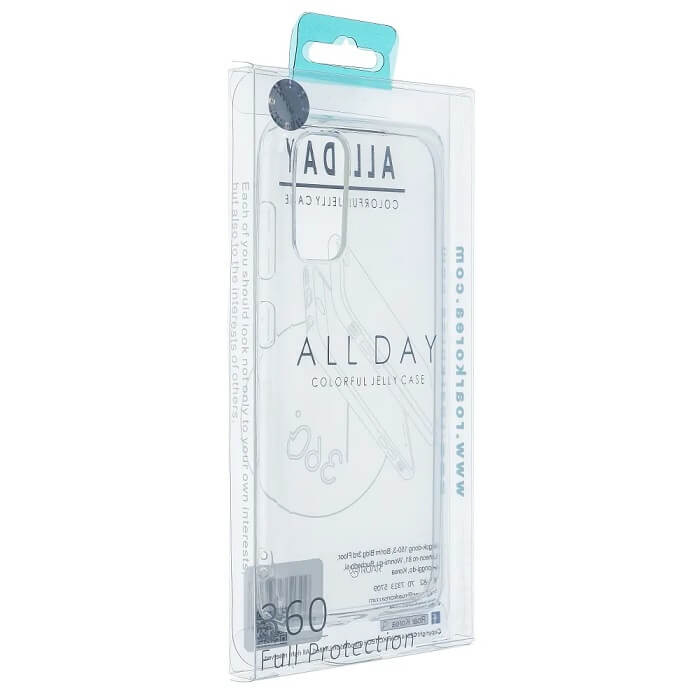 Силиконов Калъф за Samsung A14, Roar Case, Прозрачен (2)