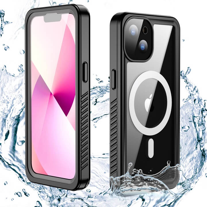 Magsafe Водоустойчив Калъф за iPhone 14, 4Smarts Active Pro Stark Case, Черен