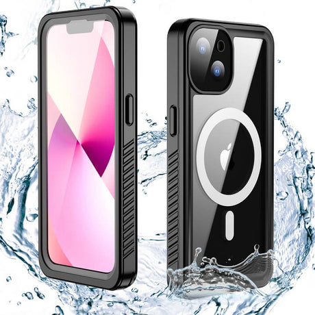 Magsafe Водоустойчив Калъф за iPhone 14 Plus, 4Smarts Active Pro Stark Case, Черен