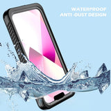 Magsafe Водоустойчив Калъф за iPhone 14 Plus, 4Smarts Active Pro Stark Case, Черен (4)