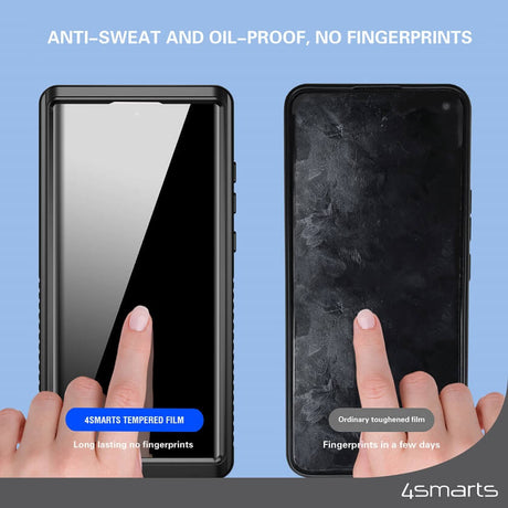 Водоустойчив Калъф за Samsung S23 Plus, 4Smarts Active Pro Stark Case, Черен (5)