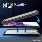 Водоустойчив Калъф за Samsung S23 Plus, 4Smarts Active Pro Stark Case, Черен (6)