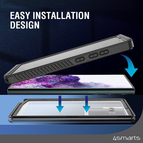 Водоустойчив Калъф за Samsung S23, 4Smarts Active Pro Stark Case, Черен (6)
