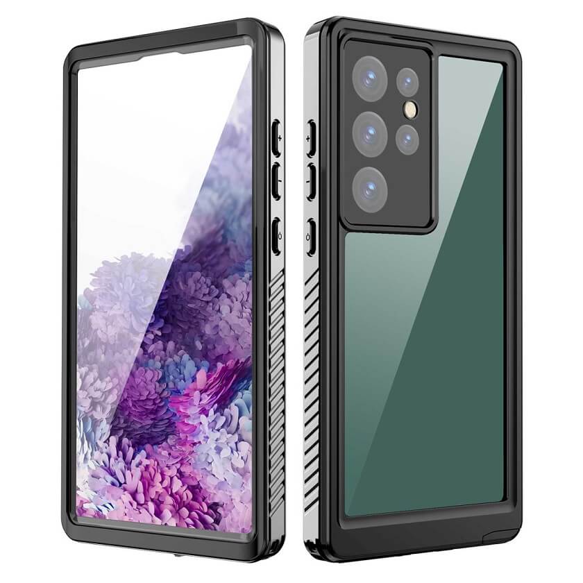 Водоустойчив Калъф за Samsung S23 Ultra, 4Smarts Active Pro Stark Case, Черен (4)