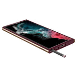 Противоударен Калъф за Samsung S22 Ultra, Spigen Neo Hybrid Case, Бордо (4)