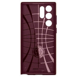 Противоударен Калъф за Samsung S22 Ultra, Spigen Neo Hybrid Case, Бордо (6)