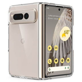 Калъф за Google Pixel Fold, Spigen Ultra Hybrid Case, Прозрачен