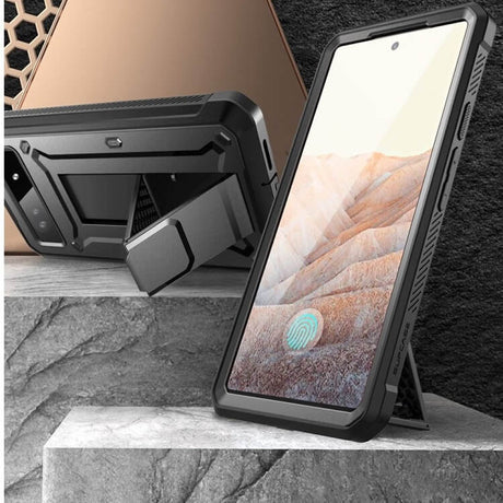 Противоударен Калъф за Google Pixel 7A, Supcase Unicorn Beetle Pro, Черен (6)